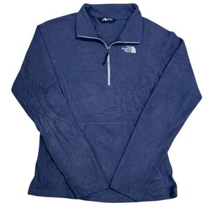 The North Face TKA 100 1/4 Zip Fleece Thumbholes S